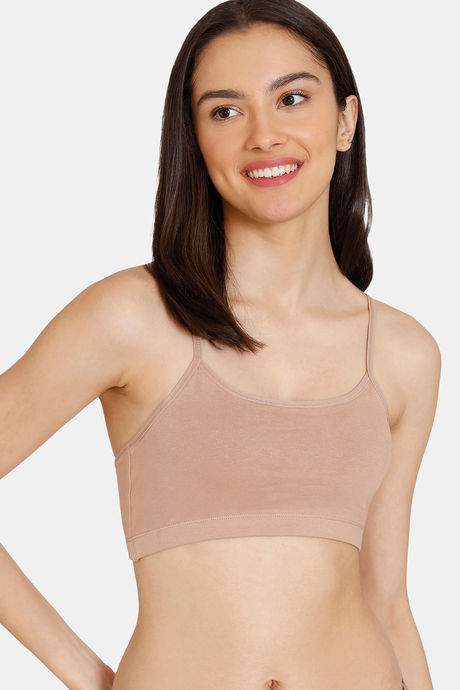 Zivame Girls Double Layered Non Wired Full Coverage Slip-on Beginner Bra (Pack of 2) - Multicolor — image 5